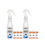 Clensta Pigeon Repellent Spray | Harmless for Pigeon | Get Positive Results in Just 21 Days | 1 Bottle (175 ML) & 3 Smart Refills(25ML) (Pack of 2)