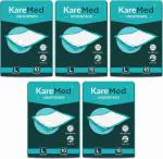 Kare Med White Cotton Adult Diapers - L, 50 Pcs (Pack Of 5)