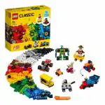 LEGO Classic Bricks and Wheels 11014 Kids’ Building Kit (653 Pieces)