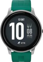 Syska SW200 Smart Watch for Men and Women with 100+ Cloud & Customizable Watch Faces (Green Strap, Regular)