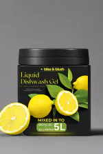 BLISS & BLUSH dish wash gel powder 500 gm Can Make Removes Grease & Oil 5000 ml dish wash gel