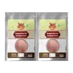 Changezi's Kiln Fired Black Salt Powder Kala Namak Powder | Himalayan Kala Namak, Black Salt Powder Rich in Antioxidants, Minerals, Vitamins | Pinkish Grey Black Salt-100GM*2Pack