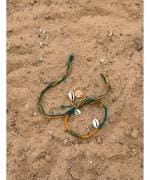 WORLD OF SCRUNCHIQUE Designer Handmade Women Sun-kissed Sands Anklet