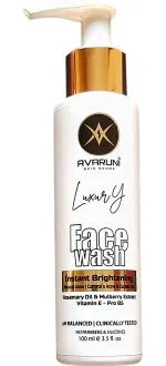 Avaruni Luxary Instant Brightening Face Wash, 100 Ml