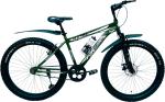 Foxglove Darkfox 26.300 Army Green Hartex Tire Front Disk For 8 Plus Age 90 Percent Fitted 26 T Fat Tyre Cycle, Single Speed (Green)