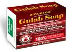 Amueroz Gulab Soap, Rose Soap Natural Handmade Bathing Soap, Skin Whitening Soap, Lightening And Brightening Skin Tone, 110 G