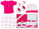 VParents Bitsy New Born Baby Gift Set (Pack of 5) (Pink)