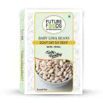 Future Foods Baby Lima Beans | Butter Beans | Good Source of Dietary Fiber & Iron | Fat-Free Source of Protein | Mild Flavour & Creamy Texture | 450g