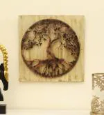 vedas Oni Tree Wall Decor Hanging & Wall Mounted Sculpture Home Decor on Board