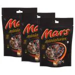 Mars Miniatures Chocolate Pack Filled Chocolates 13 Treats Inside 130g (Pack of 3)