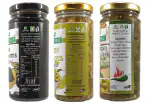 Green Piece Black Olives (230gm),Green olives (230gm) and Jalapeno (230gm) (Pack of 3)