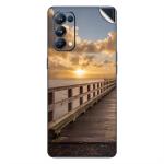 GADGETSWRAP Printed Vinyl Skin Sticker for Oppo Reno 5 Pro - Sunrise 1e