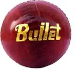 NAS bullet Cricket Leather Ball (Pack of 1, Maroon)