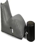 GIGLICK Jumbo Bean Bag Lounger Lounger Bean Bag With Bean Filling (Brown)