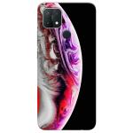 MobiEra Oppo A15s Multicolor Apple Wallpaper Plastic Designer Printed Hard Case Cover