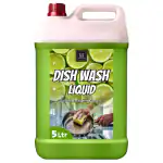 BLISS & BLUSH Dishwash Liquid 5 Liter Green | Soft on Hands | Certified Eco-Friendly & Non-Toxic | Baby and Pet Safe