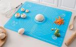 ShopiMoz Silicone Baking Mat Silicone Chapati Atta Kneading Mat Non-Stick Fondant Rolling Mat Stretchable for Kitchen Roti Chapati