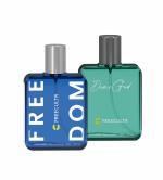 FREECULTR EDP Perfume for Men - Freedom & DemiGod - 50 ml Pack of 2
