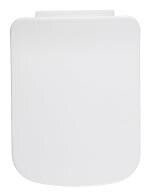 BLUECERA Polypropylene Toilet Seat Cover Commode with Cover | Commode Seat For Toilet | Noise Proof Toilet Seat Cover | Sleek Design Easy Installation (743 Slim)