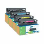 ProDot (PRO H-410-413 Laser Toner Cartridge for HP CF410A-413A (410A) Compatible with HP Color Laserjet Pro M452, MFP M377, MFP M477fdw, MFP M477fnw, M452dw, M452nw, MFP M477fdn (CMYK Combo)