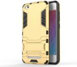 AmericHome Mi Redmi 4A Gold Rubber, Plastic Mobile Back Cover