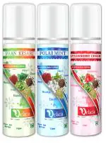 Qelica Ayurvedic Mouth Spray 30 gram ( 10gm x 3 ) for Oral Hygiene Fresh Breath 100+ Spray for Men and Women Long Lasting, Pocket Friendly Pure & Natural