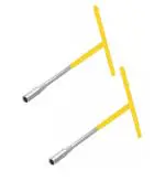 Fixkit Hex T-Socket T Spanner 8MM and 10MM Set for Automobiles/Bike/Car Repair Tools Kit