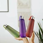 Virtuous Plastic Multicolor 1000 Ml Hexa Water Bottle (Pack Of 3)