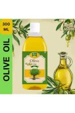 7Herbmaya Extra Light Virgin Olive Oil (Jaitun Tel) Massage Oil for baby body, face, Hair (300 ml)