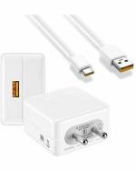 XEWISS USB Type C Mobile Charger with Detachable Cable for Realme 3 Pro, Realme XT and Oppo F15