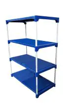 YMRR 4 step Multipurpose Rack -Color Blue
