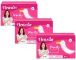 FLEWSTAR Panty liners- Disposable panty liners-Cotton panty liners-Panty liners for women-Breathable panty liners-Panty liners for sensitive skin-Biodegradable panty liners-Long panty liners-Pack Of 3