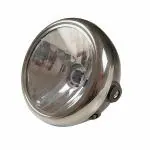 Deutsche Halogen Headlights Compatible with TVS Super XL | Round Headlight for Bikes | Bike Accessories | OEM Part