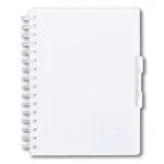 Ad2kart Hq White Paper Five Subject Spiral Wiro Bound Notebook 300 Pages