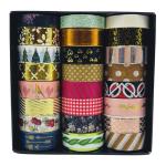 Samvardhan 24 Rolls Cute Washi Tape Set | Decorative Holiday Craft Tape | Colorful Tape | Floral Japanese Pastel Seasonal Art | Scrapbook Tape (21 Rol
