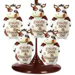 Esnext BISKITOP Dipsters Chocolatey Dip with Biscuit Sticks (Pack of 5) | Baked | Biscuit&Dip | Chocolate | Creamy Dip