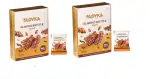 Loyka Almond Brittle Gold Choco Box - pack of 2 x 14 piece each | Premium Chocolate Gift Hamper | Choco & Nut Dryfruit Delicacy | Roasted California Almonds (40%), Dark Choco & Salted Caramel | Any-time snack