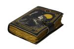 SUFFICE CRAFTS Blank Spell Book of Shadows leather journal Lock Clasp Antique Handmade Deckle Edge Paper Leather Diary Bound Journal for Women and Men |Travel Notebook for Writing 17.78 X 12. 7 cm