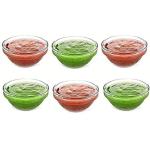 Aone Glass and Crockery Store glass bowl set of 6 kanti bowl 30ml Glass Serving Bowl (Clear, Pack of 6)