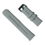 RUPELIK (Blk Steel Lock 20mm Strap Grey) Strap for Samsung Gear S2 Classic / Samsung Active / Samsung Galaxy Active 2, Amazfit Bip Lite / Amazfit Gts, Noise X-Fit 1, Evolve 2, Noise ColorFit Brio, Noise ColorFit Qube, Watch Strap (20MM)