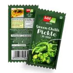 Add Me Green Chilli Pickle achar sachet pouch chotu traveller pack (Pack of 48) 576gm