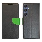 A D Enterprises Black MRC Flip Cover for Samsung M34 5G | Magnetic Case | Shock Absorbent | Flip Cover Samsung M34 5G