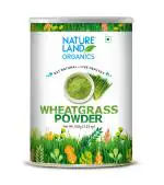 NATURE LAND Organics Wheat Grass Powder 100 Gm