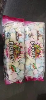 SHREE KARNI TRADERS Pure Vegetarian Marshmallow, 80 Pieces Pack of 2