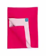 Mee Mee Reusable Water Proof Cotton Bed Protector Sheet/Extra Absorbent Mat/Dry Sheets/Urine Sheet/Dry Mat(50CmX70Cm) (Large, Dark Pink)