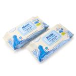 Maate Baby Wipes (Pack of 2, 144 Wipes) Soothing & Hypoallergenic Infused With Plant Squalane & Aloe Vera