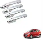 Kozdiko Chrome Handles Door Latch Cover for Maruti Suzuki Alto 800 (Pack of 4)