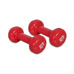 Vector X Violet Polyvinyl Chloride Dumbbell 1 kg (Pack of 2)