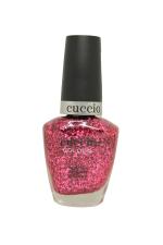 Cuccio Nail Polish FEVER OF LOVE|Glitter Fuchsia |13ml|Vegan & Enduring|Paraben & Cruelty Free|No Chipping, Yellowing, Nail Cracking|FREE from Harmful Chemicals