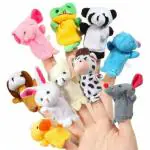 House of Quirk Animal Soft Hands Finger Puppets (Set of 10)
